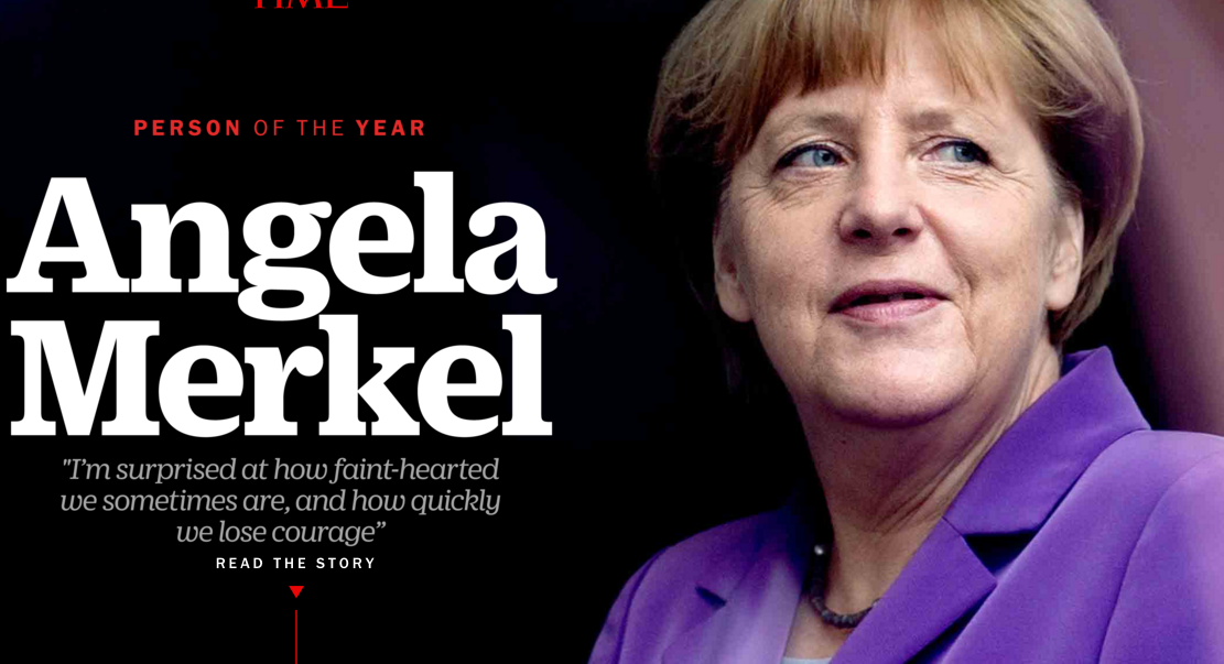Журнал Time назвав Меркель людиною року