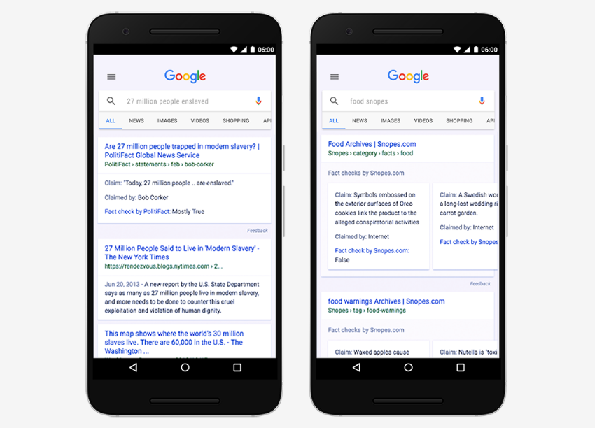 Google перевіряє новини на достовірність по всьому світу