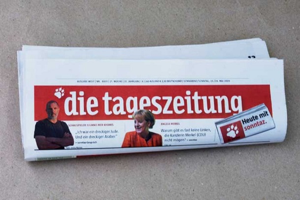Німецька «Щоденна газета» хоче, щоб їі підтримували фінансами добровільно